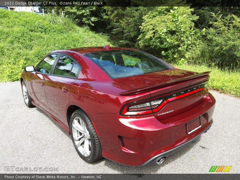 Octane Red Pearl / Black 2022 Dodge Charger GT Plus