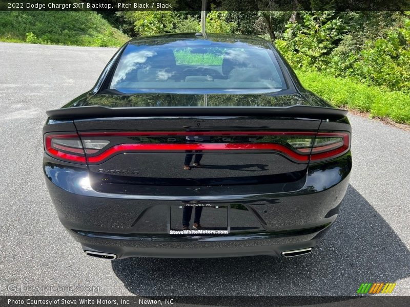 Pitch Black / Black 2022 Dodge Charger SXT Blacktop