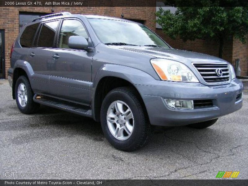 Ash Blue Mica / Ivory 2006 Lexus GX 470