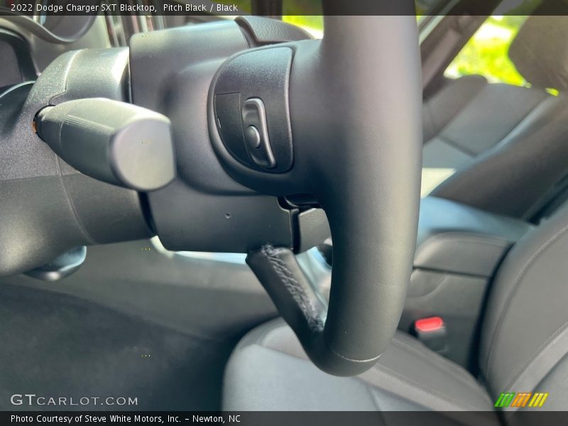 Pitch Black / Black 2022 Dodge Charger SXT Blacktop