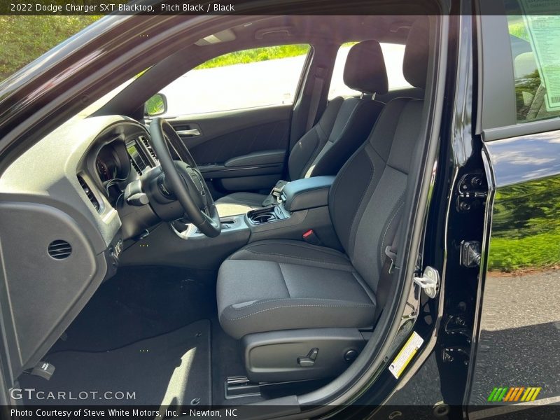Pitch Black / Black 2022 Dodge Charger SXT Blacktop
