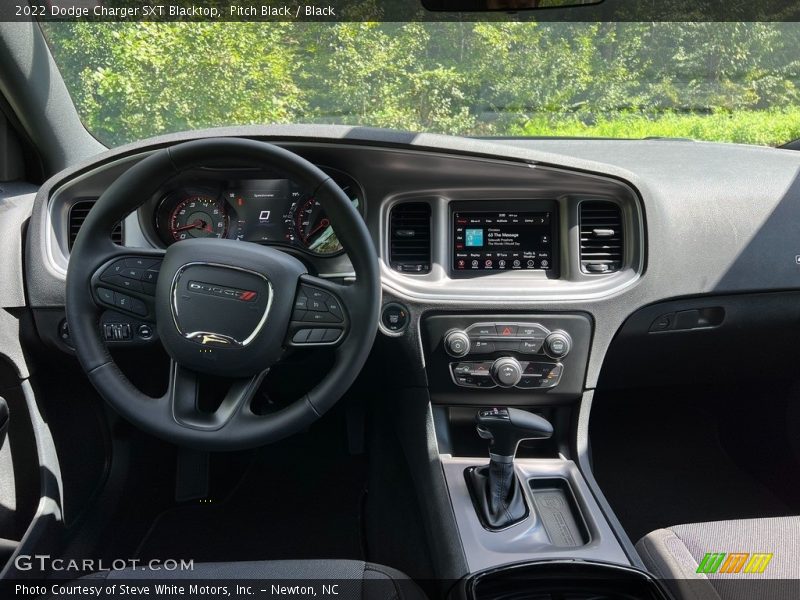 Pitch Black / Black 2022 Dodge Charger SXT Blacktop