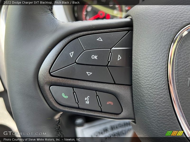 Pitch Black / Black 2022 Dodge Charger SXT Blacktop