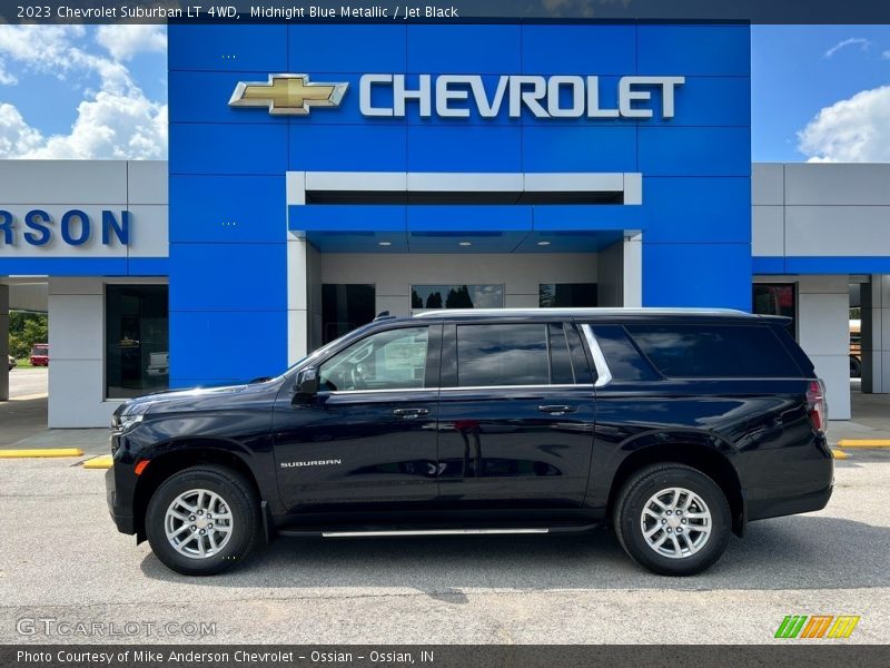  2023 Suburban LT 4WD Midnight Blue Metallic