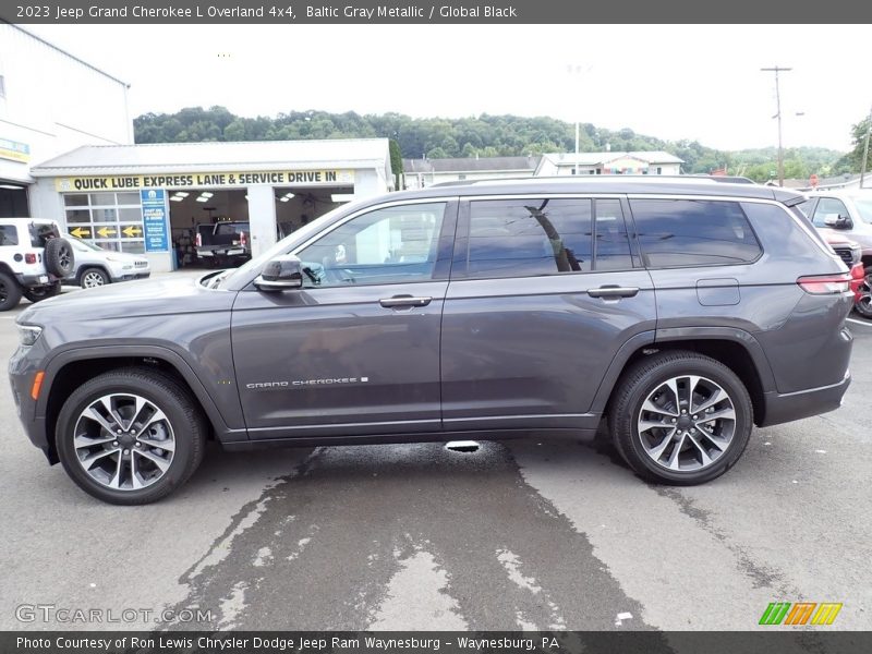 Baltic Gray Metallic / Global Black 2023 Jeep Grand Cherokee L Overland 4x4