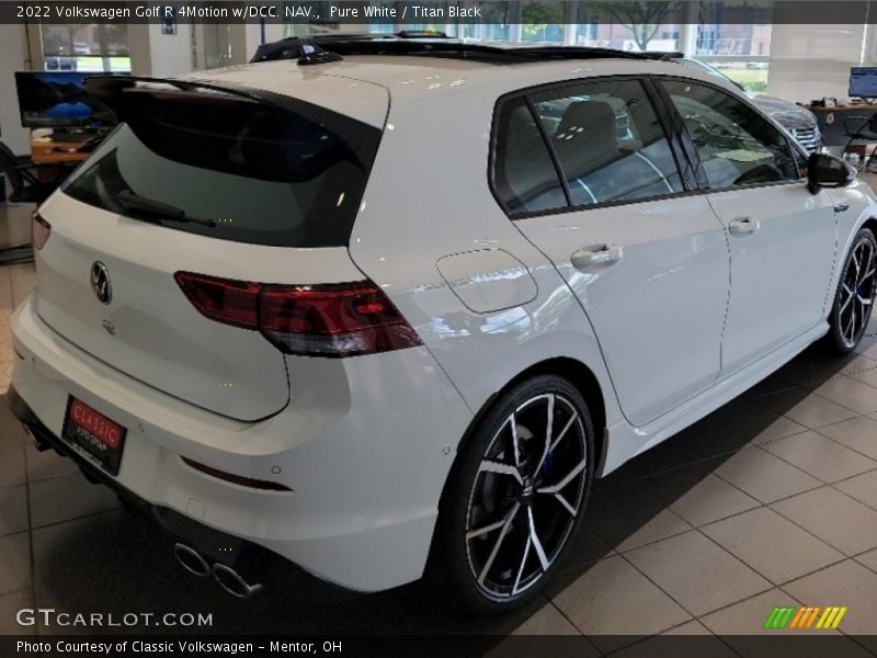 Pure White / Titan Black 2022 Volkswagen Golf R 4Motion w/DCC. NAV.