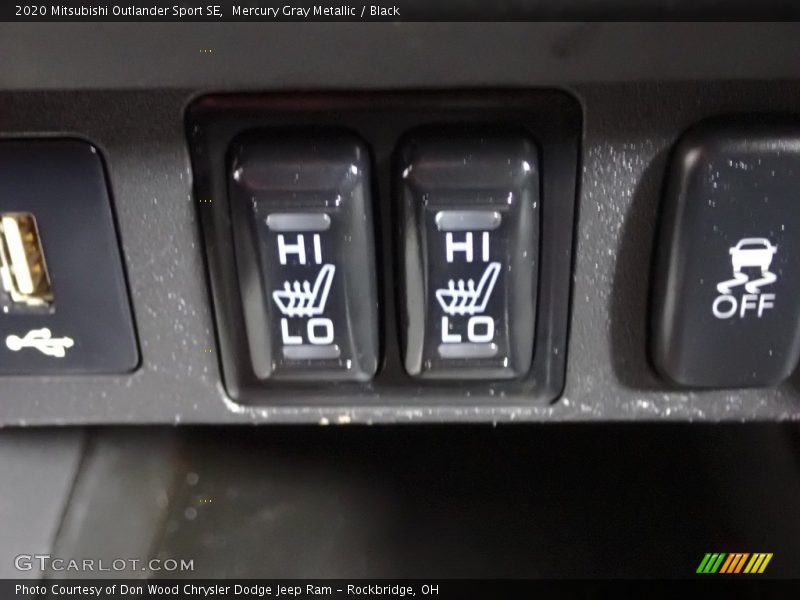 Mercury Gray Metallic / Black 2020 Mitsubishi Outlander Sport SE
