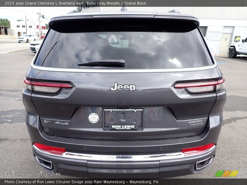 Baltic Gray Metallic / Global Black 2023 Jeep Grand Cherokee L Overland 4x4