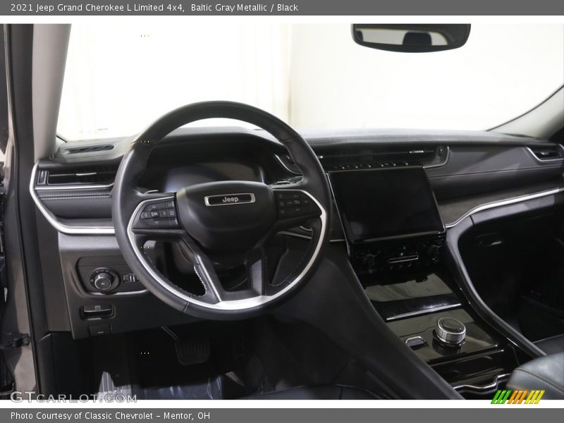 Baltic Gray Metallic / Black 2021 Jeep Grand Cherokee L Limited 4x4
