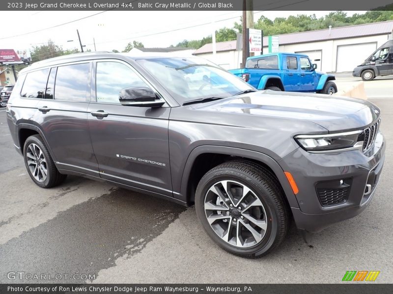 Baltic Gray Metallic / Global Black 2023 Jeep Grand Cherokee L Overland 4x4