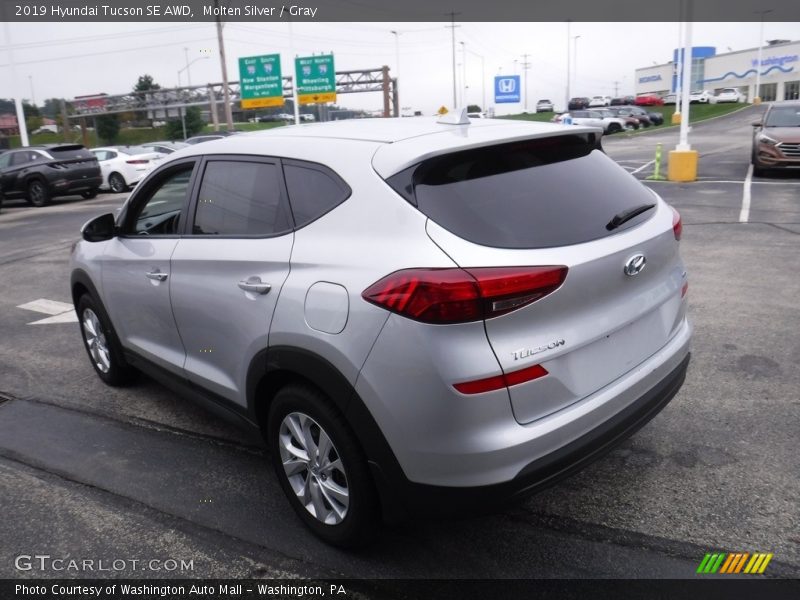Molten Silver / Gray 2019 Hyundai Tucson SE AWD