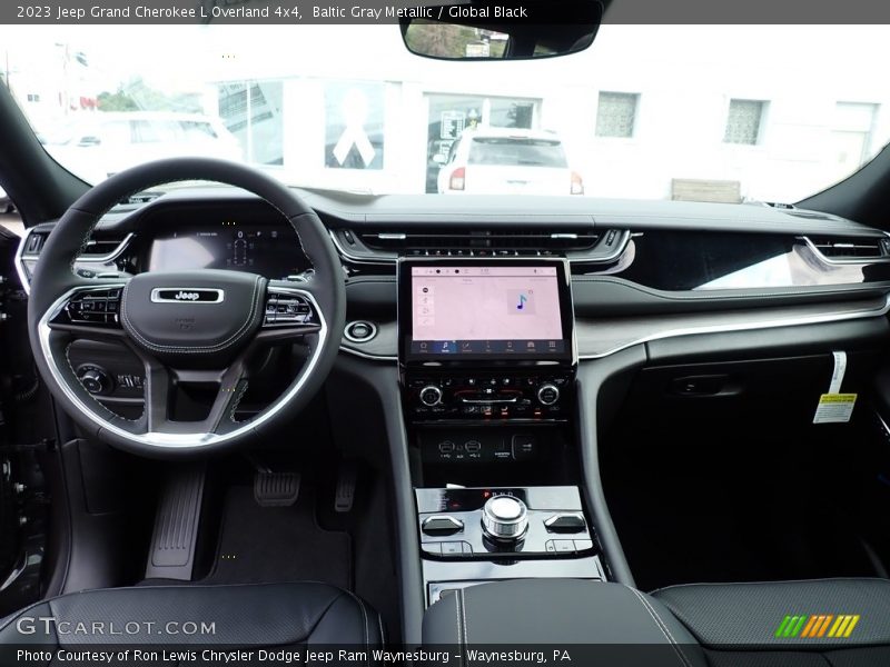 Baltic Gray Metallic / Global Black 2023 Jeep Grand Cherokee L Overland 4x4