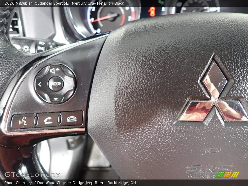 Mercury Gray Metallic / Black 2020 Mitsubishi Outlander Sport SE