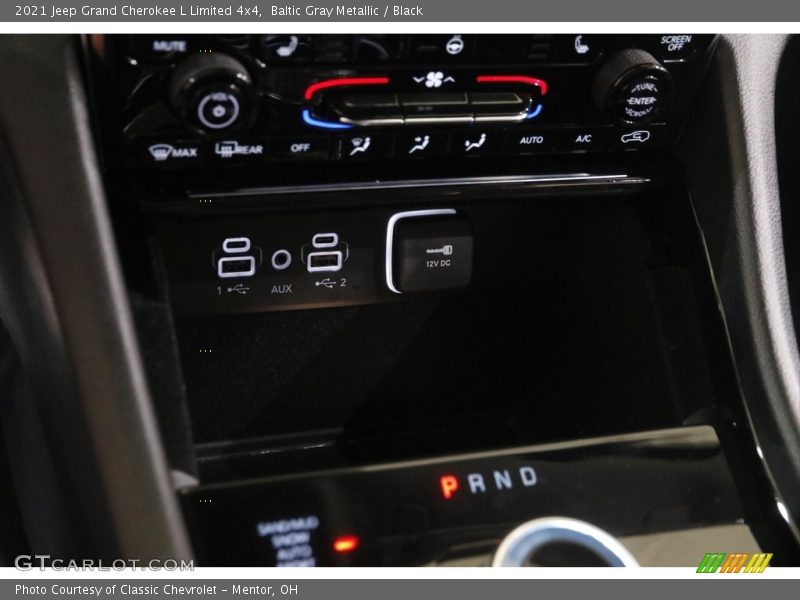 Baltic Gray Metallic / Black 2021 Jeep Grand Cherokee L Limited 4x4