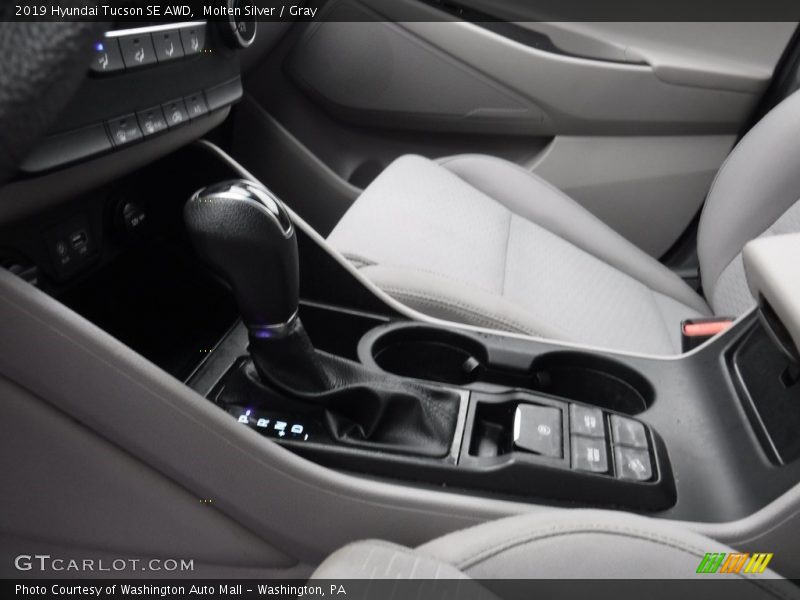 Molten Silver / Gray 2019 Hyundai Tucson SE AWD