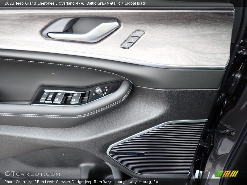 Baltic Gray Metallic / Global Black 2023 Jeep Grand Cherokee L Overland 4x4