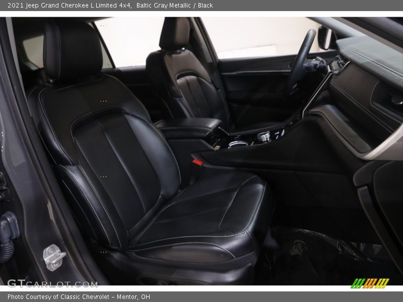 Baltic Gray Metallic / Black 2021 Jeep Grand Cherokee L Limited 4x4