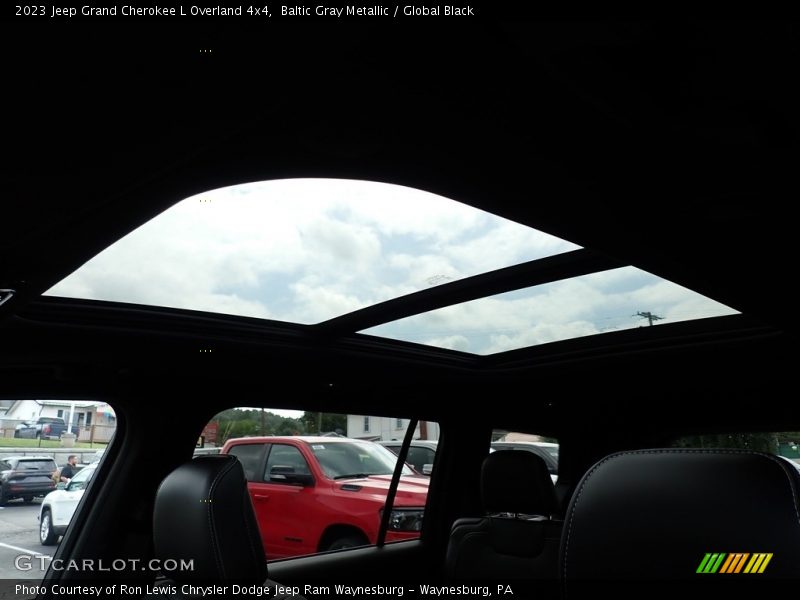 Baltic Gray Metallic / Global Black 2023 Jeep Grand Cherokee L Overland 4x4