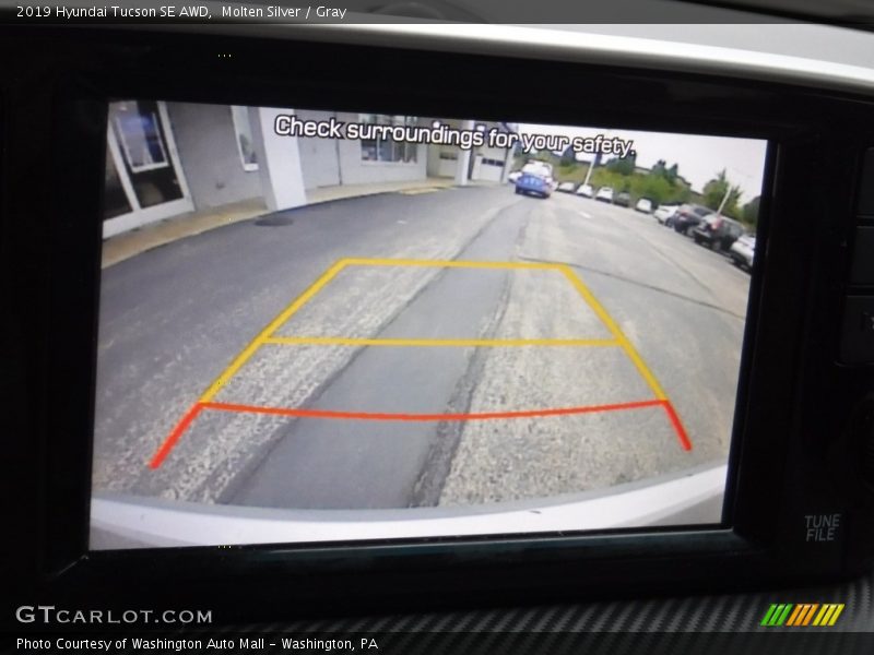 Molten Silver / Gray 2019 Hyundai Tucson SE AWD