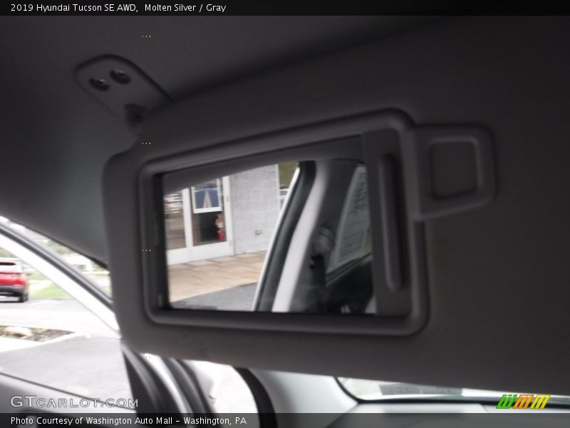Molten Silver / Gray 2019 Hyundai Tucson SE AWD