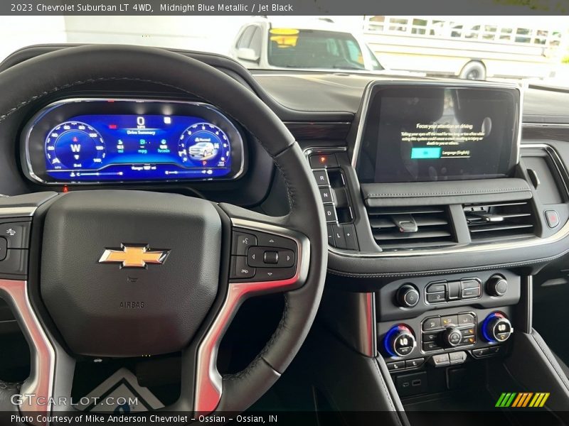 Dashboard of 2023 Suburban LT 4WD