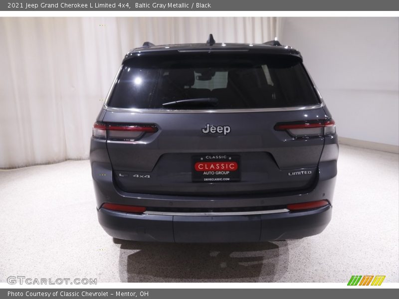 Baltic Gray Metallic / Black 2021 Jeep Grand Cherokee L Limited 4x4