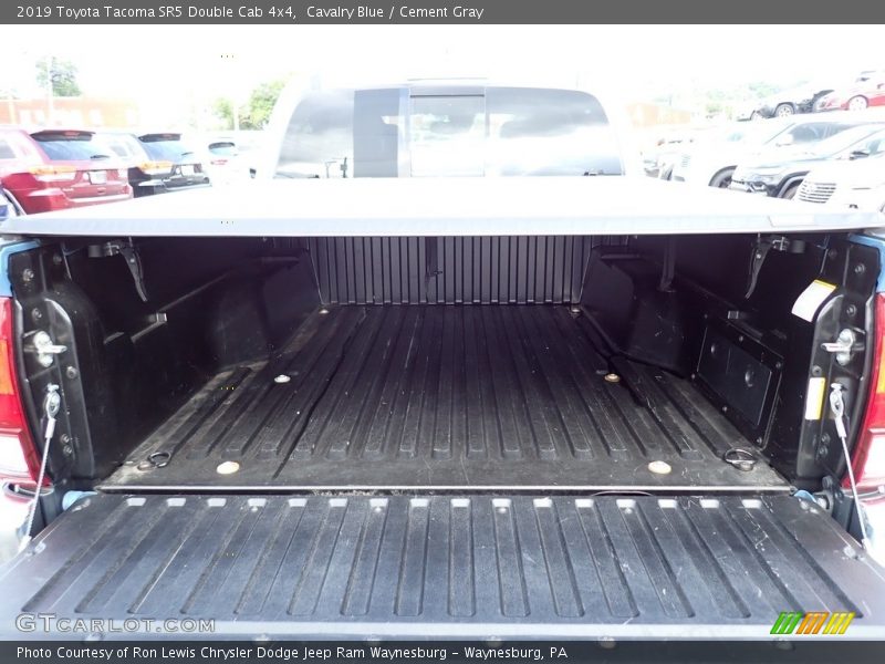 Cavalry Blue / Cement Gray 2019 Toyota Tacoma SR5 Double Cab 4x4