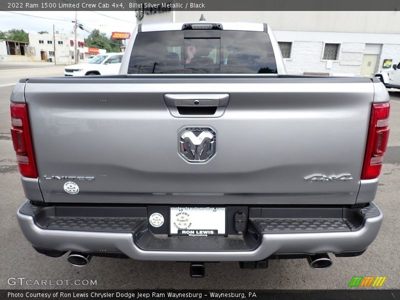 Billet Silver Metallic / Black 2022 Ram 1500 Limited Crew Cab 4x4