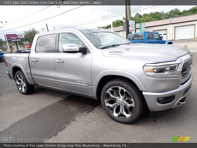 Billet Silver Metallic / Black 2022 Ram 1500 Limited Crew Cab 4x4
