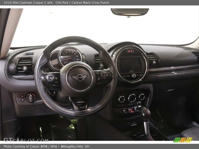 Chili Red / Carbon Black Cross Punch 2019 Mini Clubman Cooper S All4