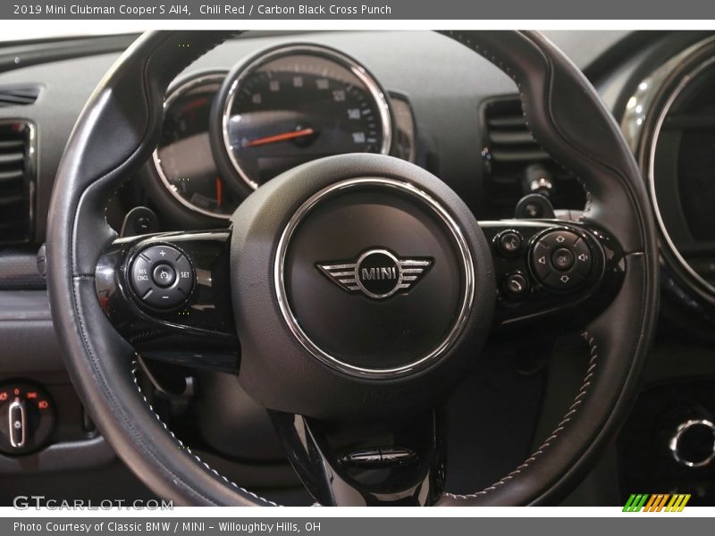 Chili Red / Carbon Black Cross Punch 2019 Mini Clubman Cooper S All4