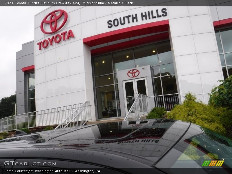 Midnight Black Metallic / Black 2021 Toyota Tundra Platinum CrewMax 4x4