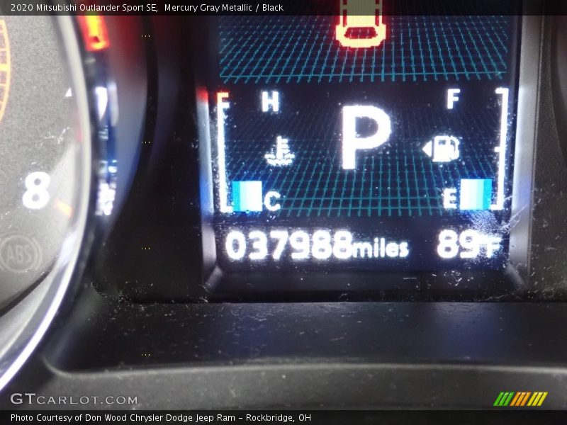 Mercury Gray Metallic / Black 2020 Mitsubishi Outlander Sport SE
