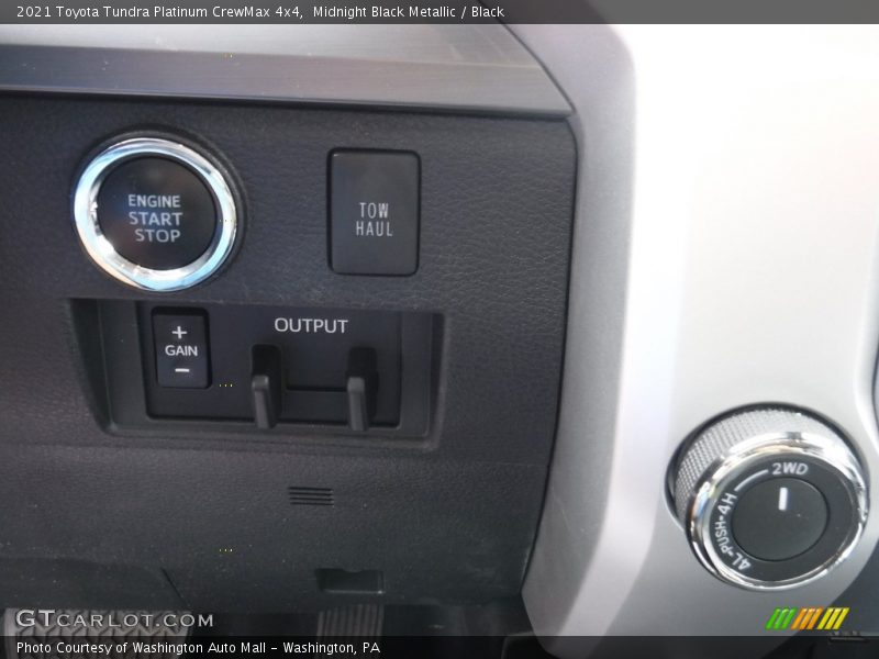 Midnight Black Metallic / Black 2021 Toyota Tundra Platinum CrewMax 4x4