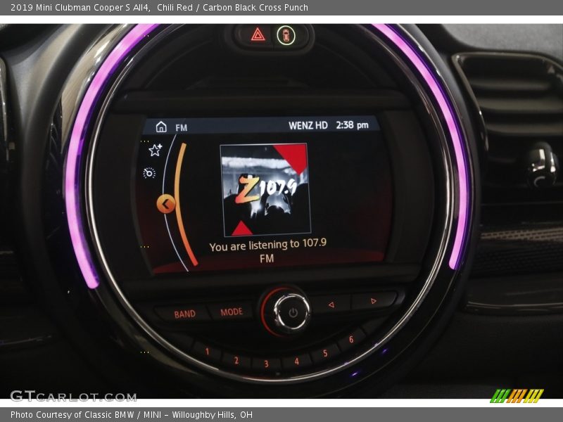 Chili Red / Carbon Black Cross Punch 2019 Mini Clubman Cooper S All4