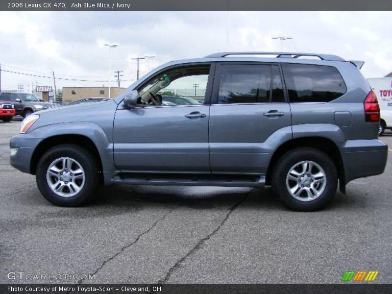 Ash Blue Mica / Ivory 2006 Lexus GX 470