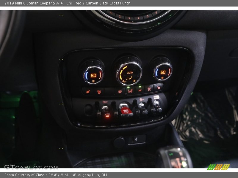 Chili Red / Carbon Black Cross Punch 2019 Mini Clubman Cooper S All4