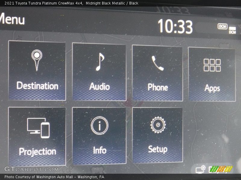 Midnight Black Metallic / Black 2021 Toyota Tundra Platinum CrewMax 4x4