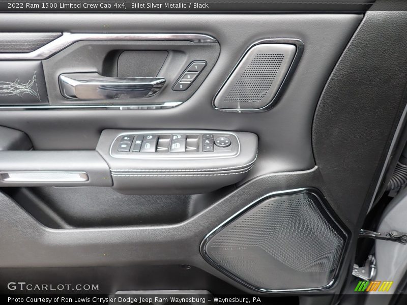 Billet Silver Metallic / Black 2022 Ram 1500 Limited Crew Cab 4x4