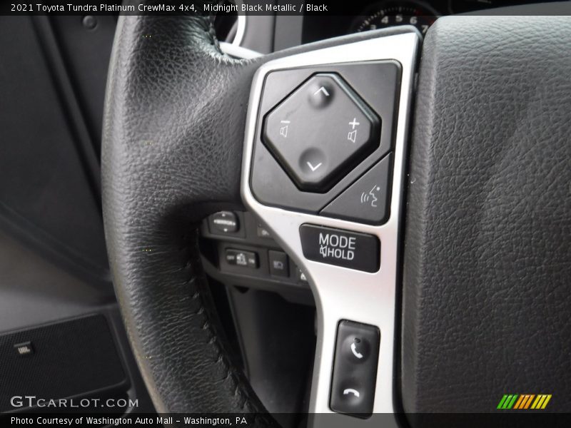Midnight Black Metallic / Black 2021 Toyota Tundra Platinum CrewMax 4x4