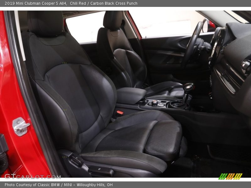 Chili Red / Carbon Black Cross Punch 2019 Mini Clubman Cooper S All4