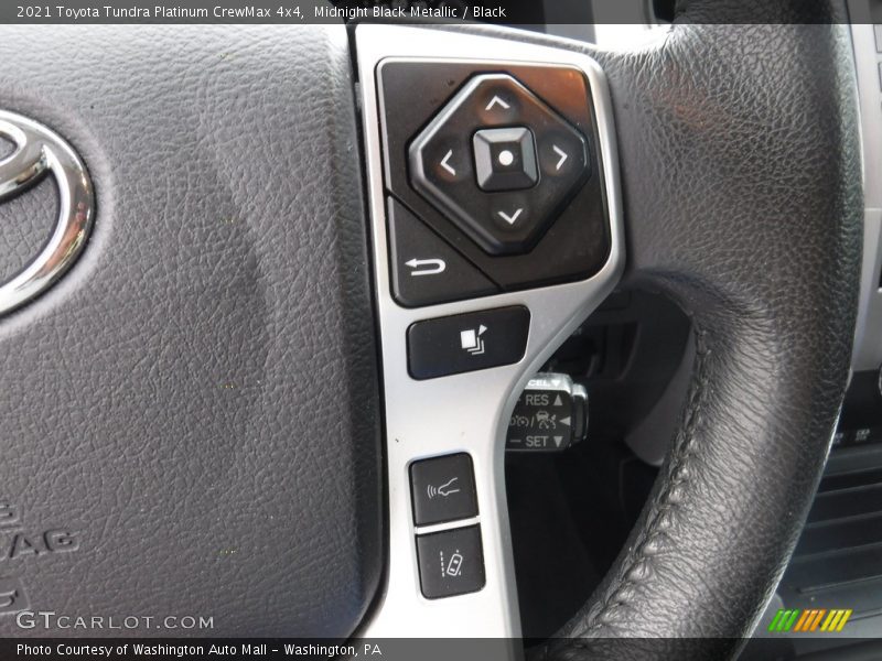 Midnight Black Metallic / Black 2021 Toyota Tundra Platinum CrewMax 4x4