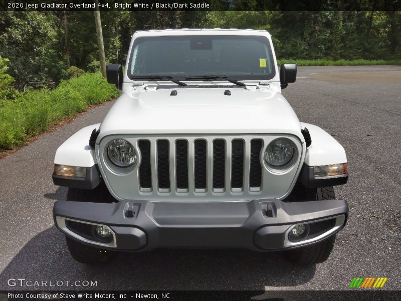 Bright White / Black/Dark Saddle 2020 Jeep Gladiator Overland 4x4