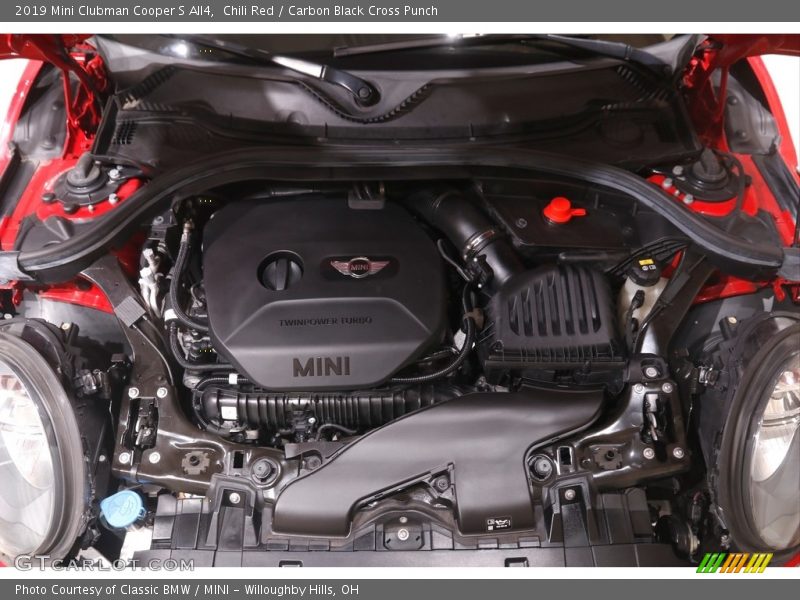 Chili Red / Carbon Black Cross Punch 2019 Mini Clubman Cooper S All4