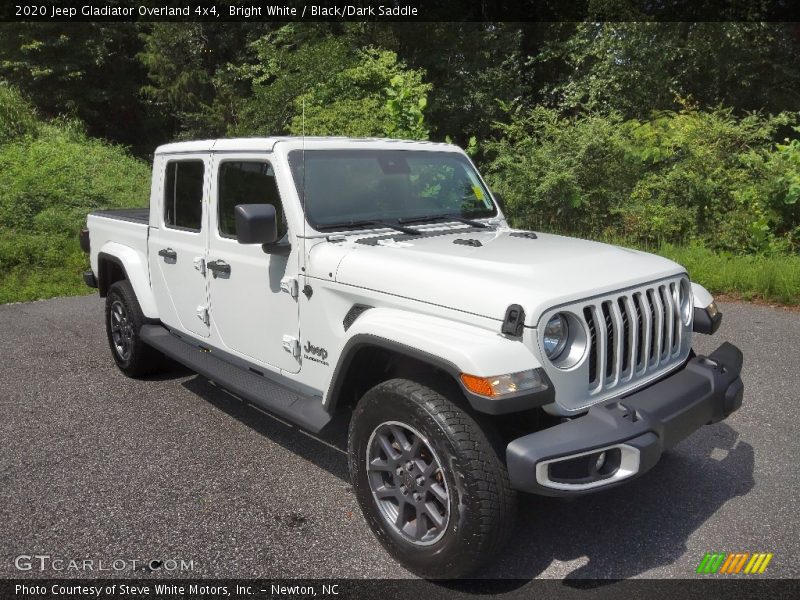 Bright White / Black/Dark Saddle 2020 Jeep Gladiator Overland 4x4