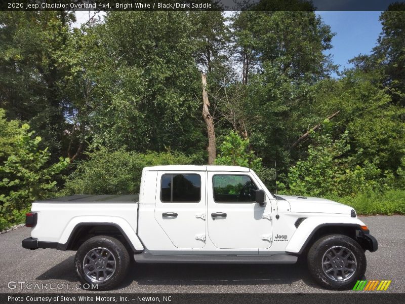 Bright White / Black/Dark Saddle 2020 Jeep Gladiator Overland 4x4