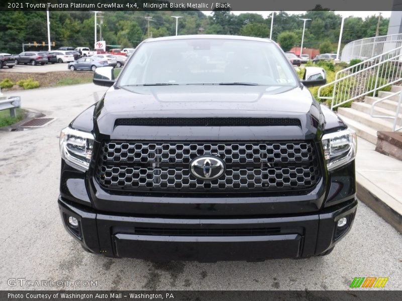 Midnight Black Metallic / Black 2021 Toyota Tundra Platinum CrewMax 4x4