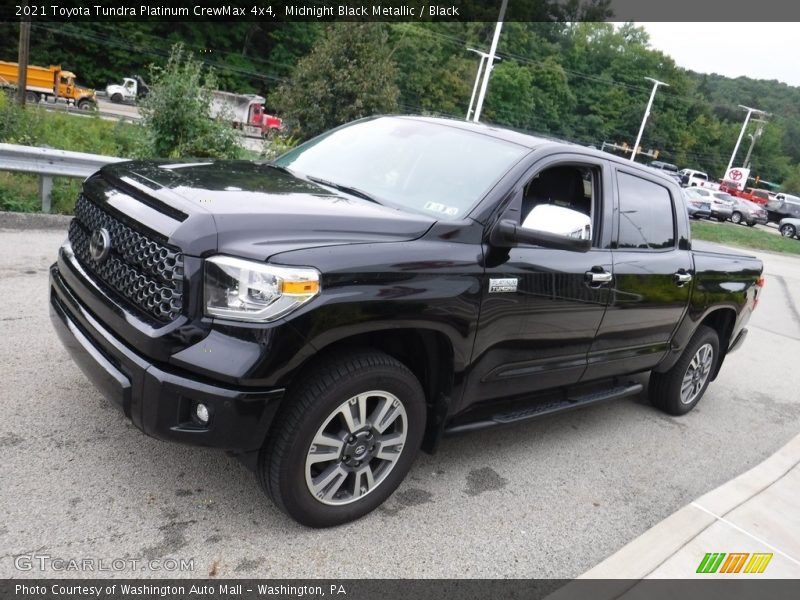 Midnight Black Metallic / Black 2021 Toyota Tundra Platinum CrewMax 4x4