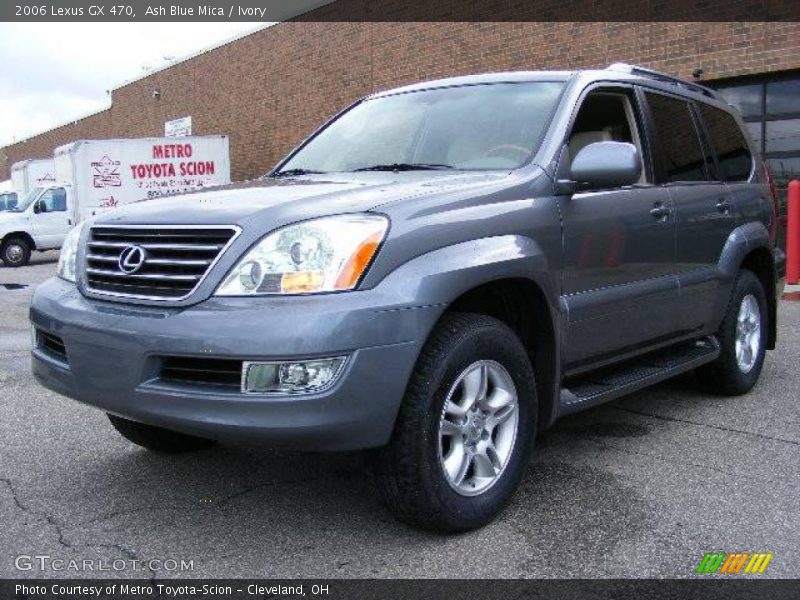 Ash Blue Mica / Ivory 2006 Lexus GX 470