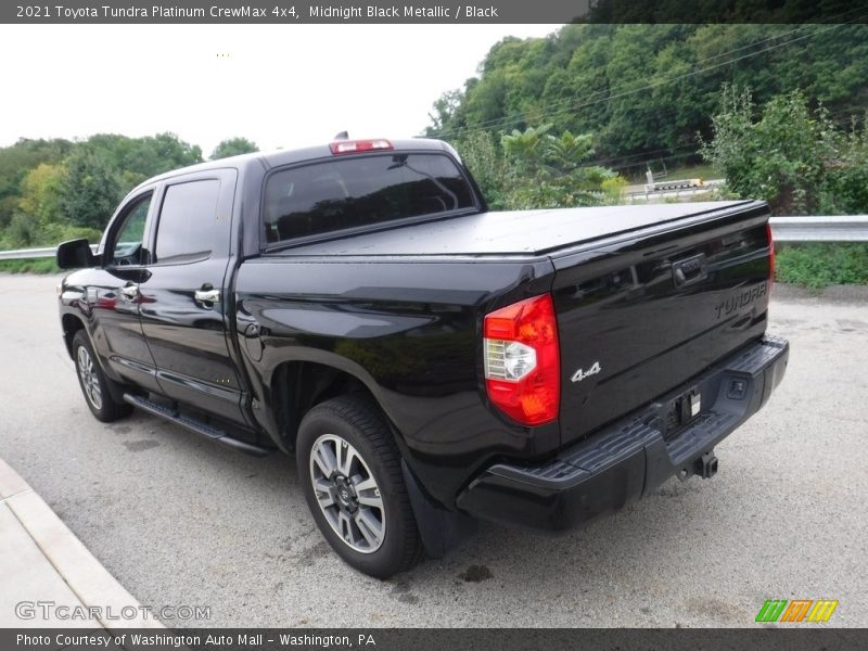 Midnight Black Metallic / Black 2021 Toyota Tundra Platinum CrewMax 4x4